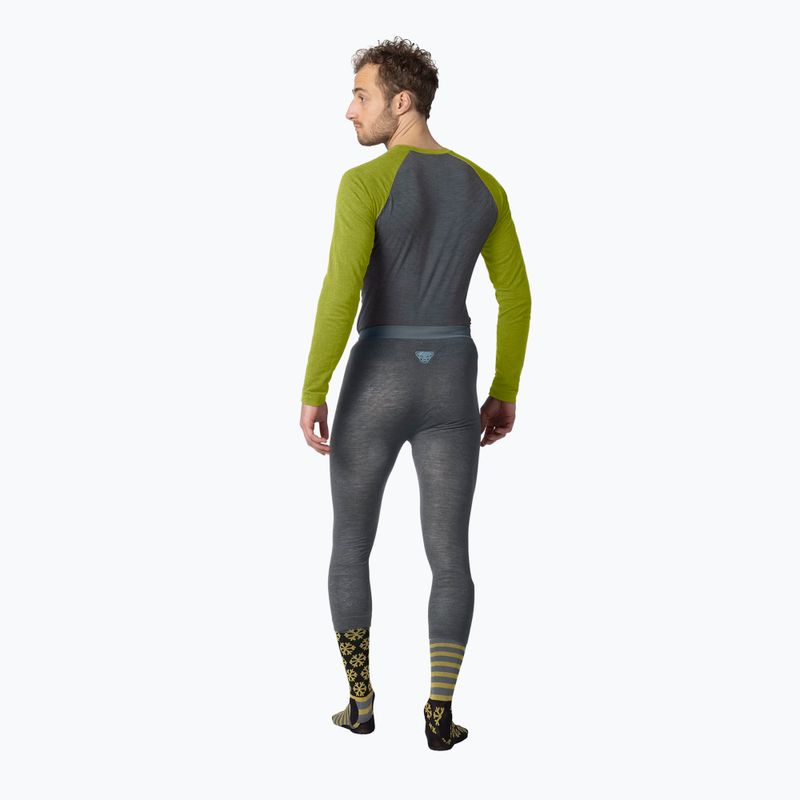 Pánske termo tričko longsleeve DYNAFIT Tour Light Merino golden lime 3