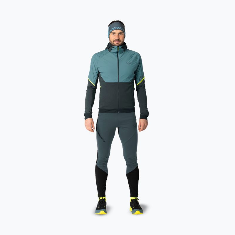 Pánska bežecká bunda DYNAFIT Alpine Hybrid smoke blue 2