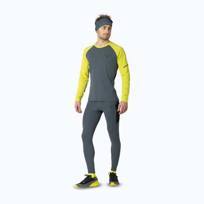 Pánske bežecké tričko longsleeve DYNAFIT Alpine Pro ultra yellow/0720 2