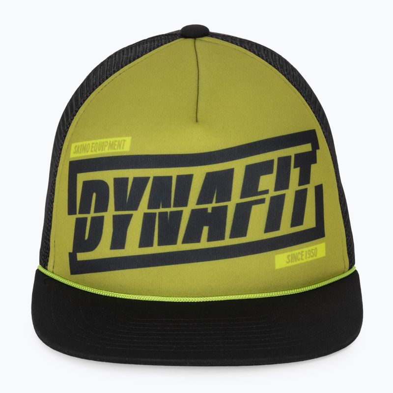 Šiltovka DYNAFIT Graphic Trucker golden lime/tabloid 2