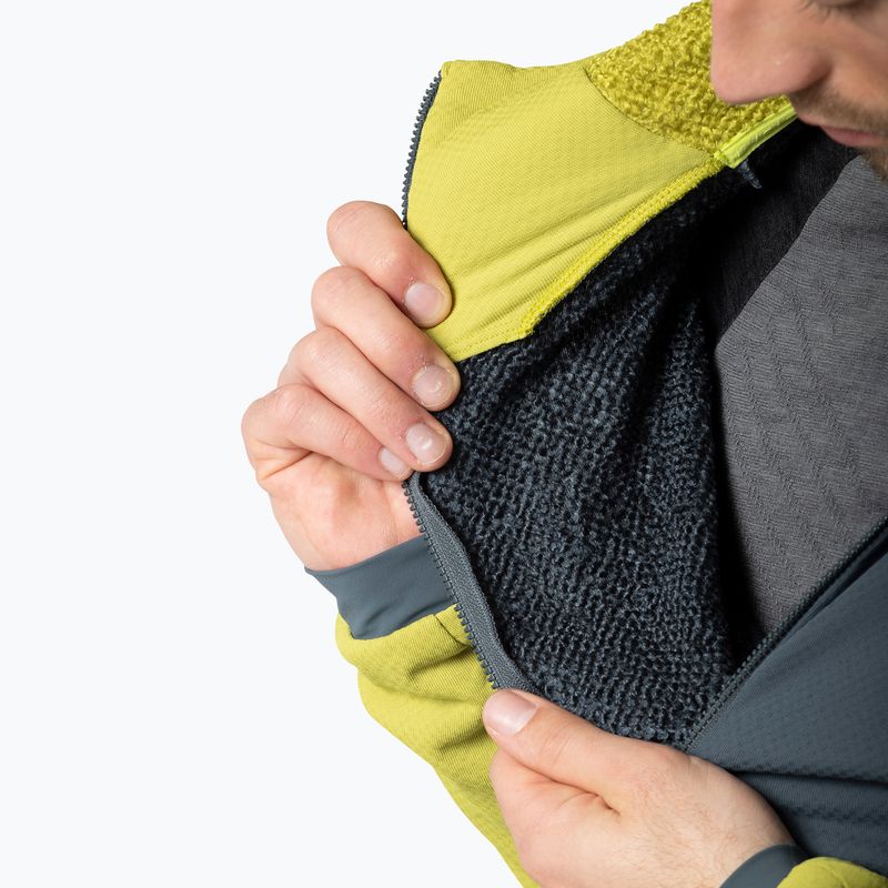 Pánska mikina DYNAFIT Blacklight Thermal Hooded Jacket golden lime/0720 6