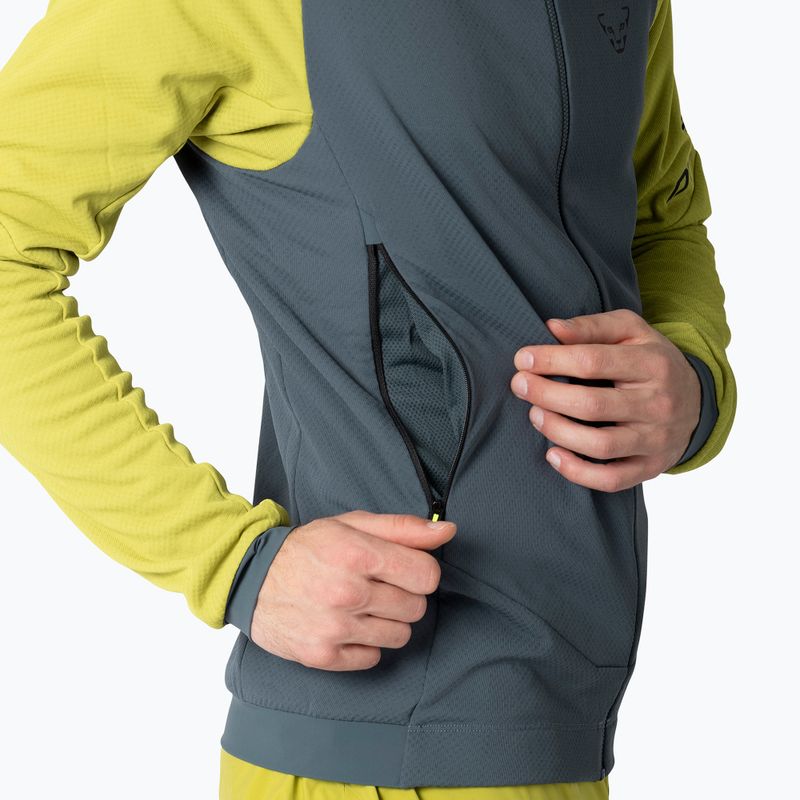Pánska mikina DYNAFIT Blacklight Thermal Hooded Jacket golden lime/0720 7