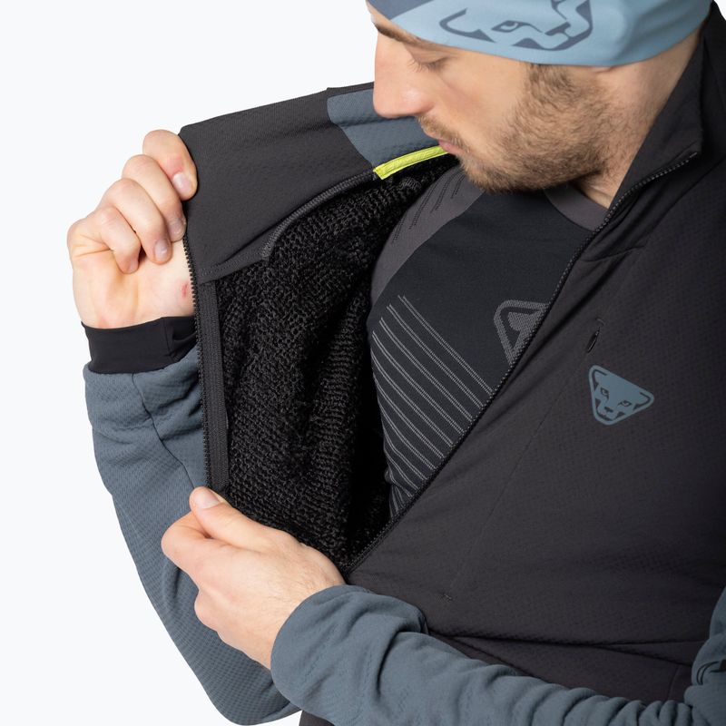 Pánska skialpová mikina DYNAFIT Blacklight Thermal 1/2 Zip cinder 6