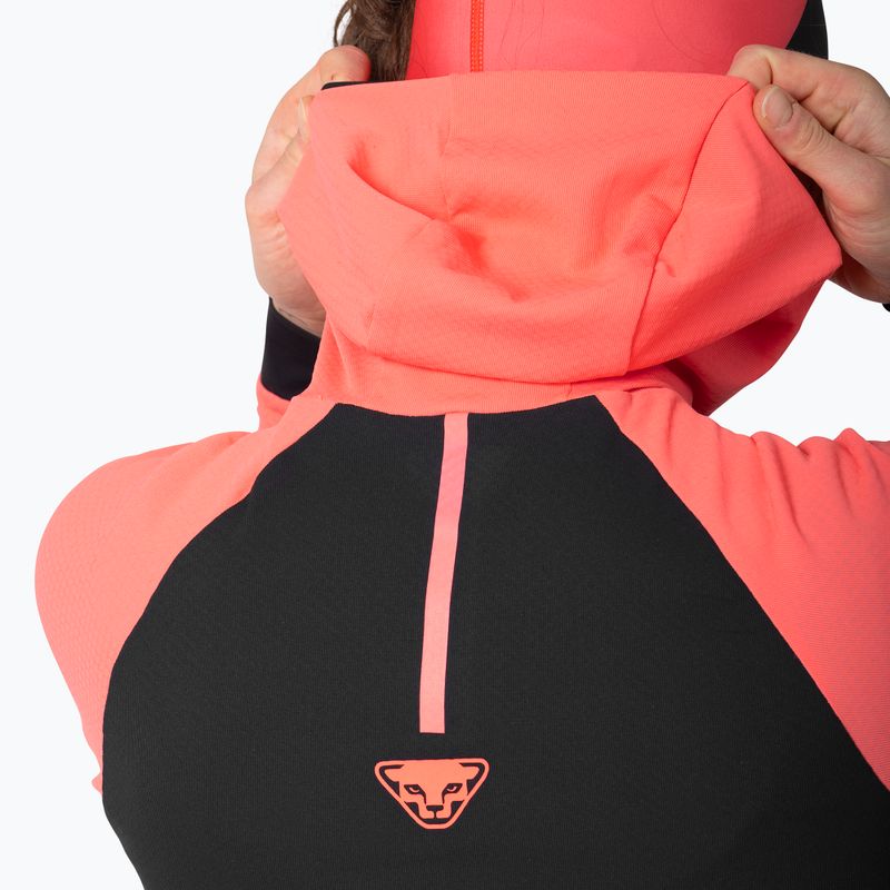Dámska bežecká mikina DYNAFIT Alpine Hooded ultra coral/0910 4