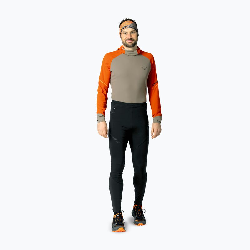 Pánske bežecké nohavice DYNAFIT Alpine Softshell Hybrid black out 2