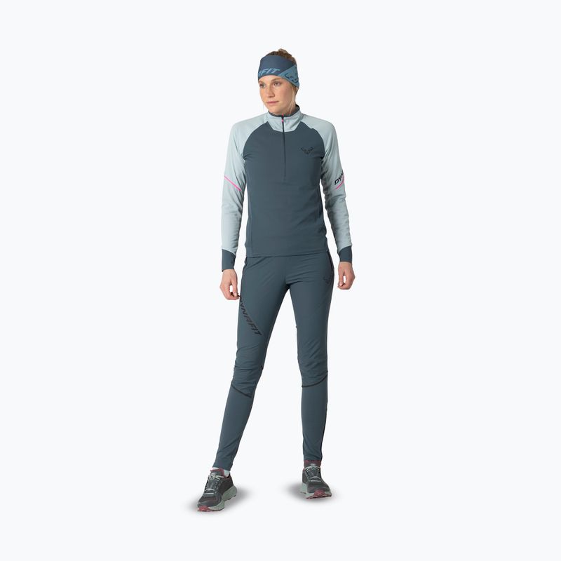 Dámska bežecká mikina DYNAFIT Alpine 1/2 Zip Tee cloud blue/0720 2