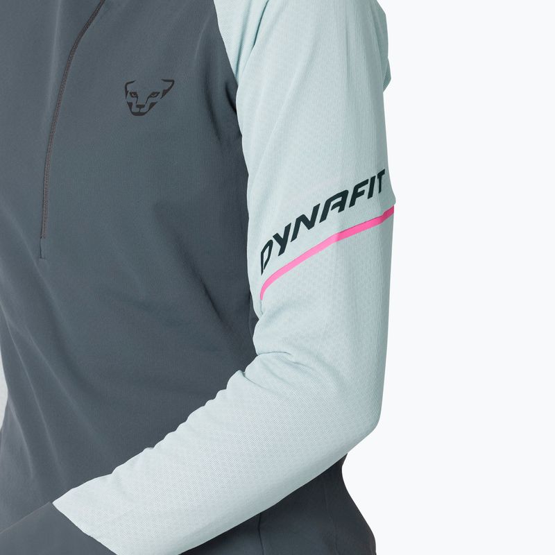 Dámska bežecká mikina DYNAFIT Alpine 1/2 Zip Tee cloud blue/0720 4