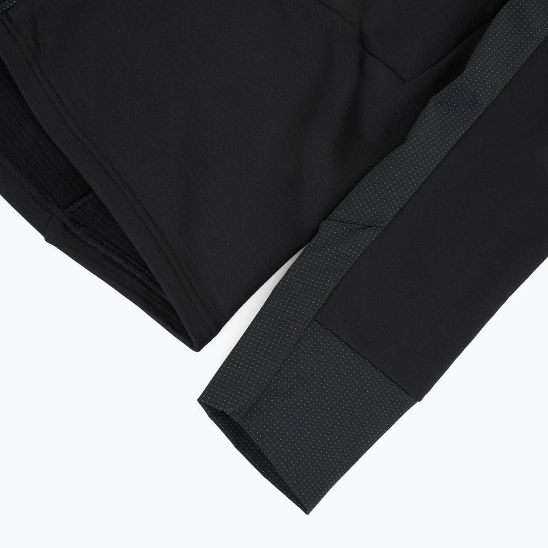 Pánska trekingová mikina Salewa Agner PL Hooded black out 4