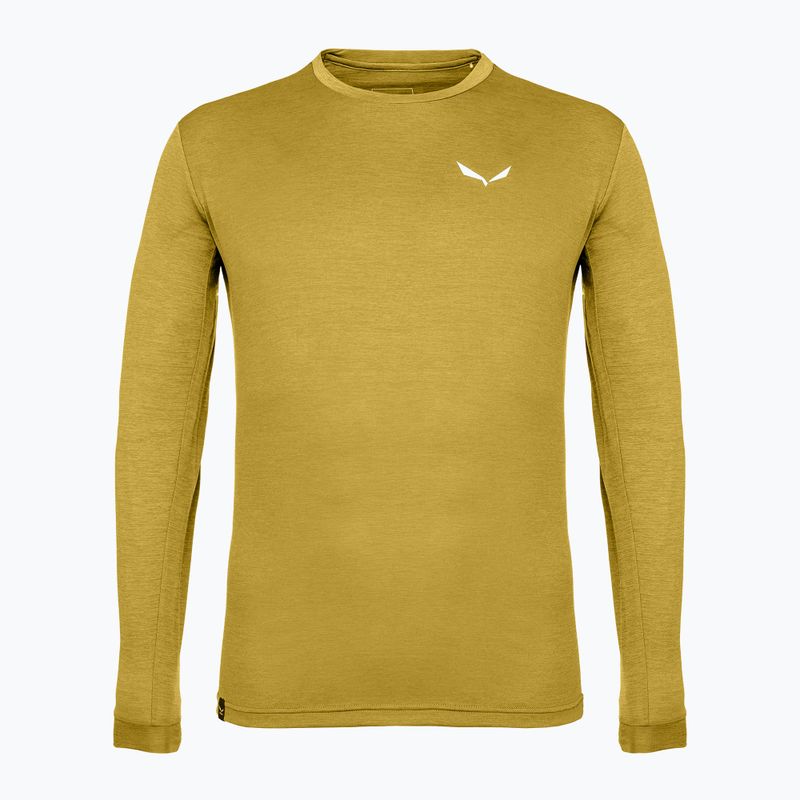 Pánsky longsleeve Salewa Puez Melange Dry olive oil melange
