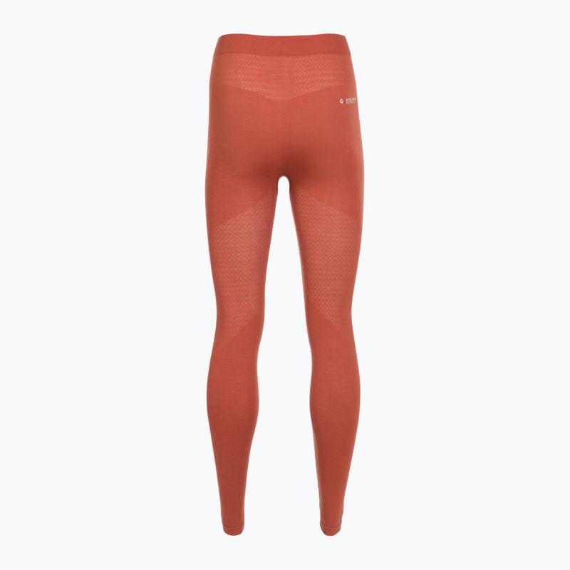 Dámske termo nohavice Salewa Zebru Medium Warm AMR etruscan red 2