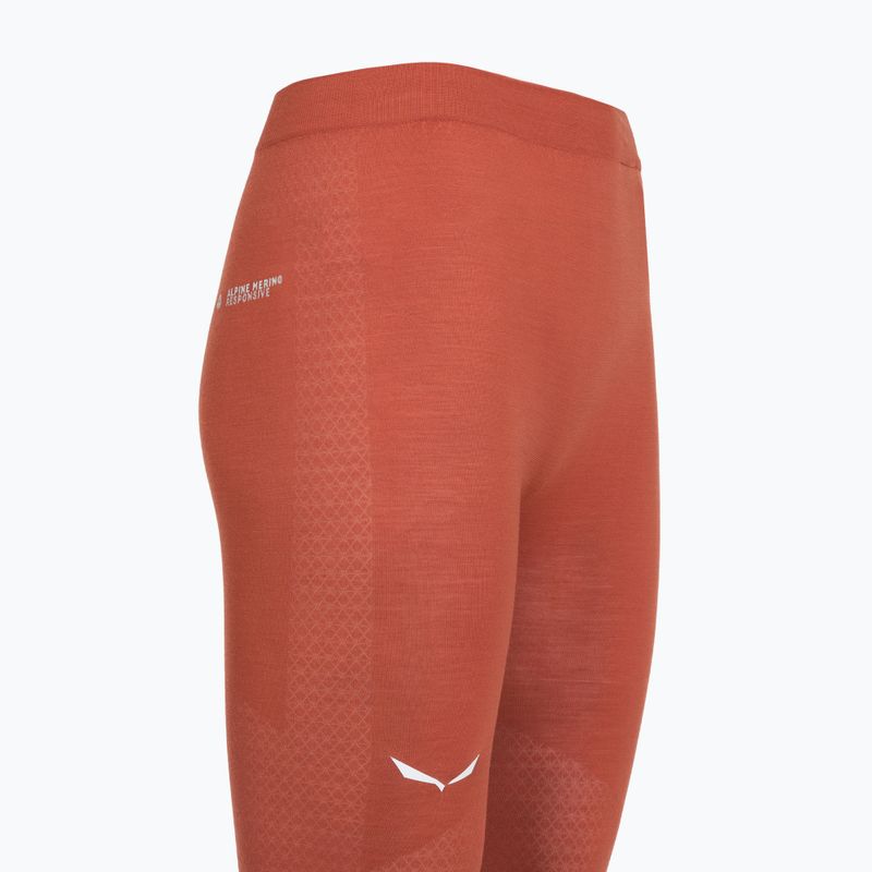 Dámske termo nohavice Salewa Zebru Medium Warm AMR etruscan red 3