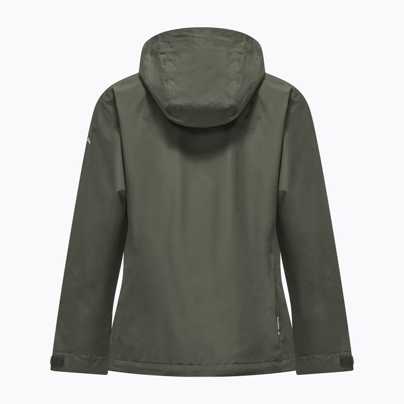 Dámska nepremokavá bunda Salewa Puez Aqua 4 PTX 2.5L faded green 2