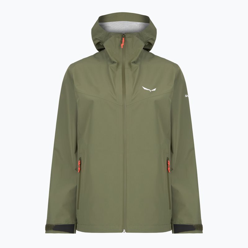 Dámska nepremokavá bunda Salewa Puez Aqua 4 PTX 2.5L faded green