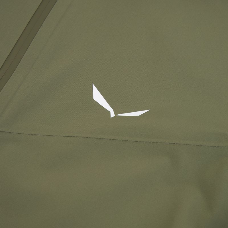 Dámska nepremokavá bunda Salewa Puez Aqua 4 PTX 2.5L faded green 3