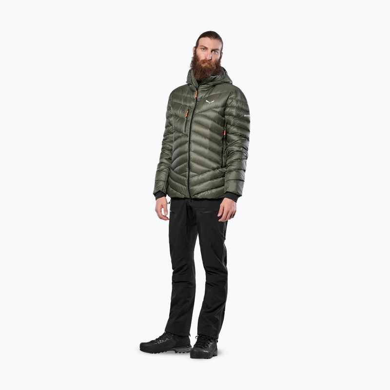 Pánska zateplená bunda Salewa Ortles Med 3 Rds Dwn faded green 2