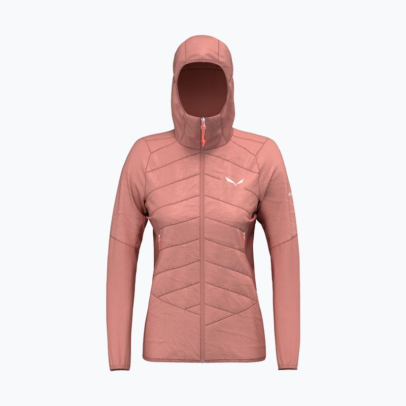 Dámska hybridná bunda Salewa Ortles Hyb TWR desert pink
