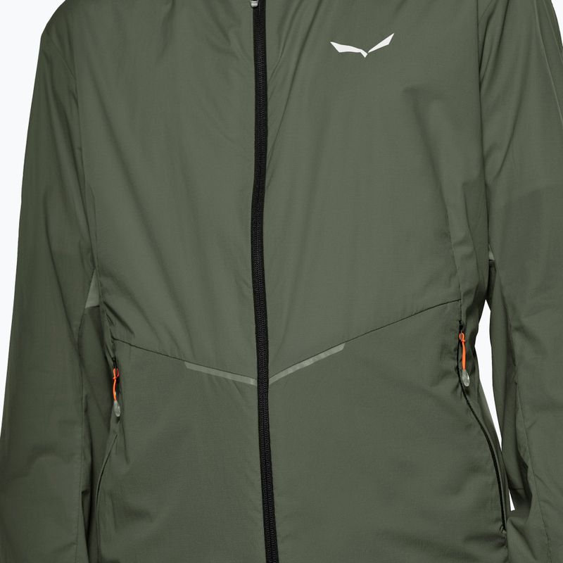 Pánska vetrovka Salewa Pedroc Wind Hood faded green 4