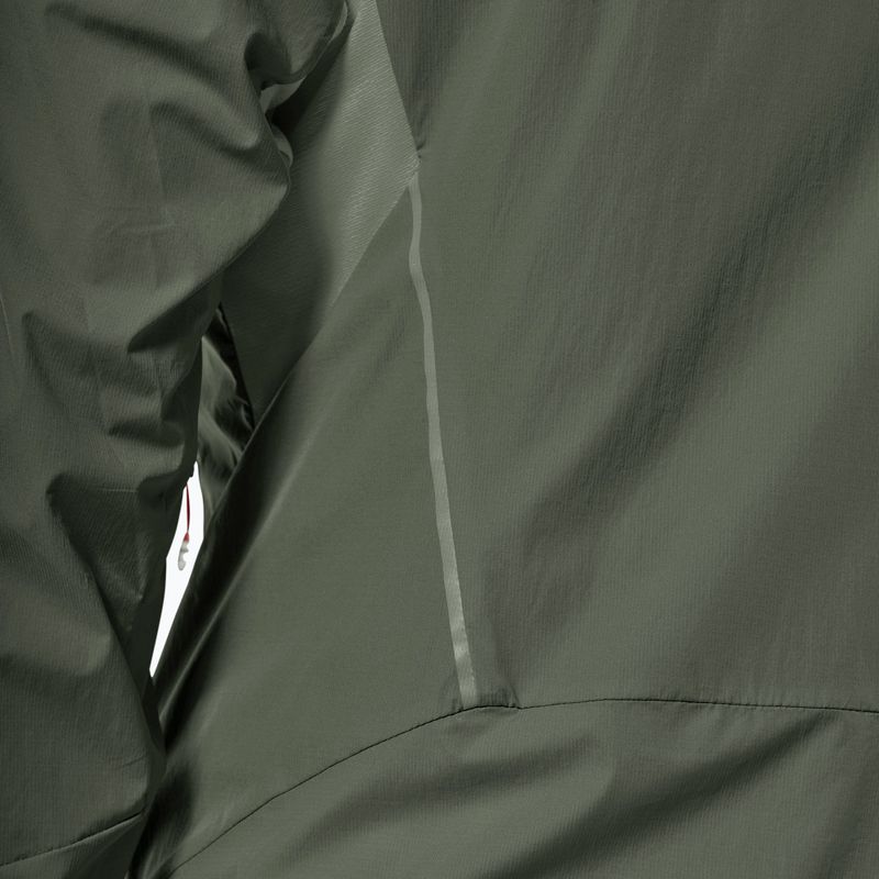 Pánska vetrovka Salewa Pedroc Wind Hood faded green 5