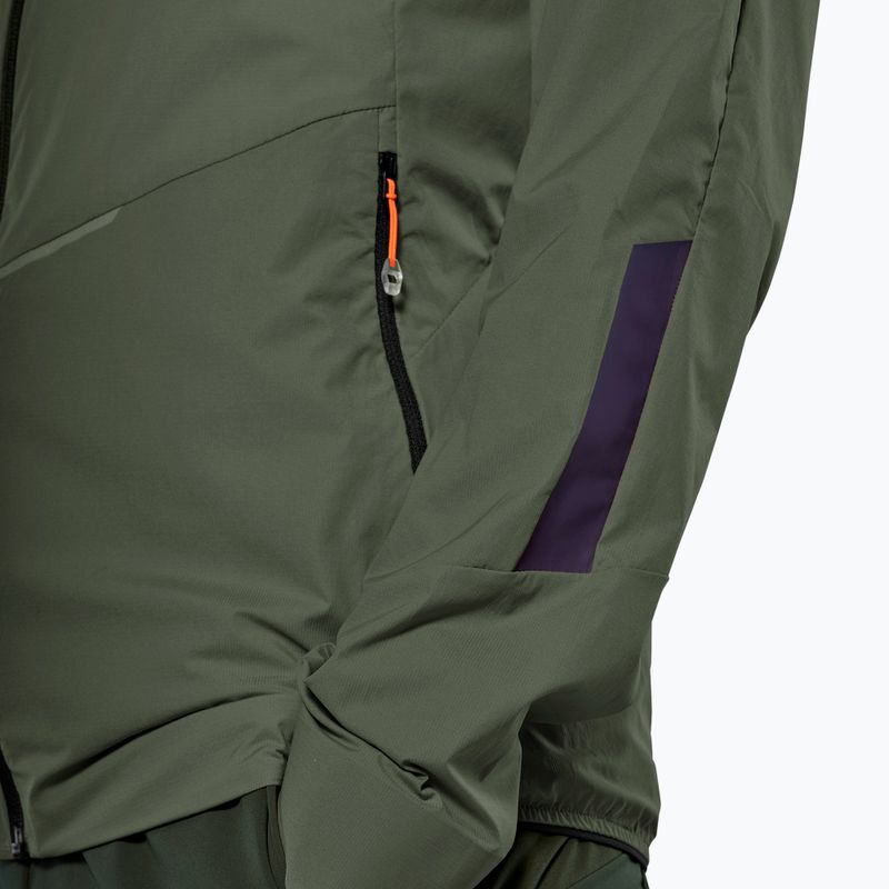 Pánska vetrovka Salewa Pedroc Wind Hood faded green 6
