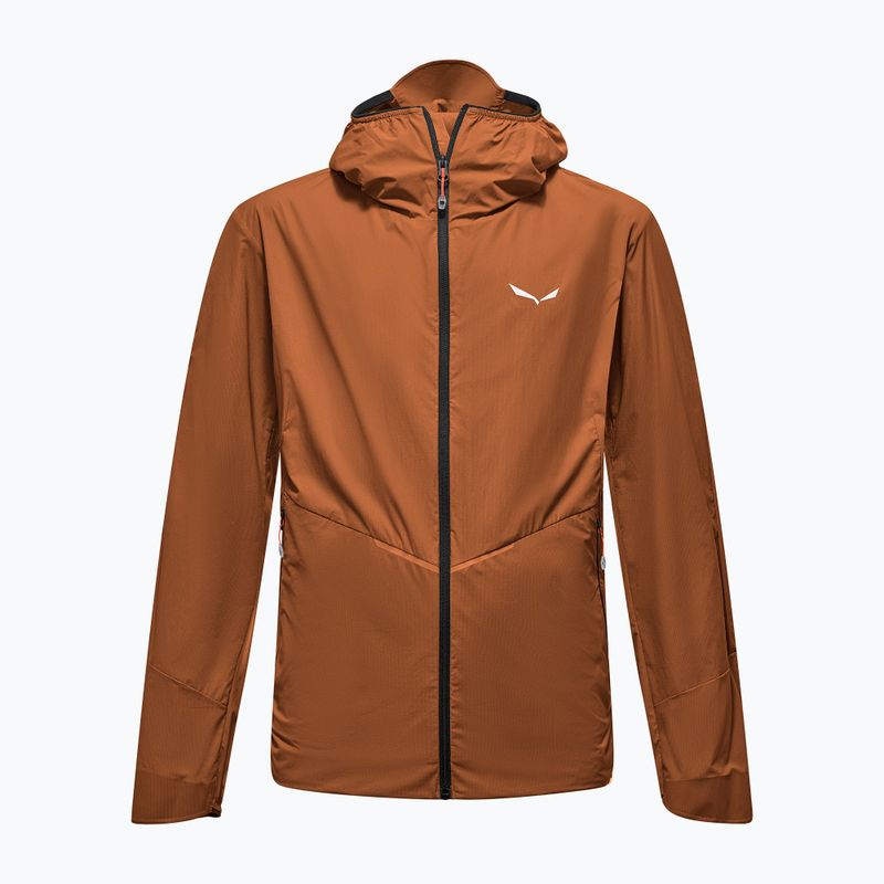 Pánska vetrovka Salewa Pedroc Wind Hood bombay brown 8