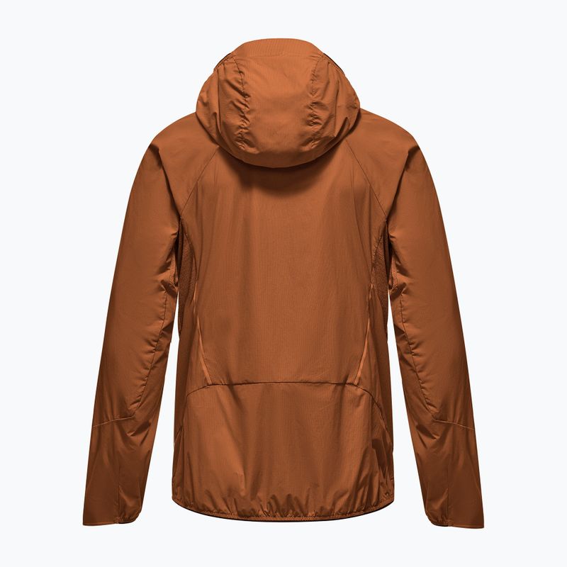 Pánska vetrovka Salewa Pedroc Wind Hood bombay brown 9
