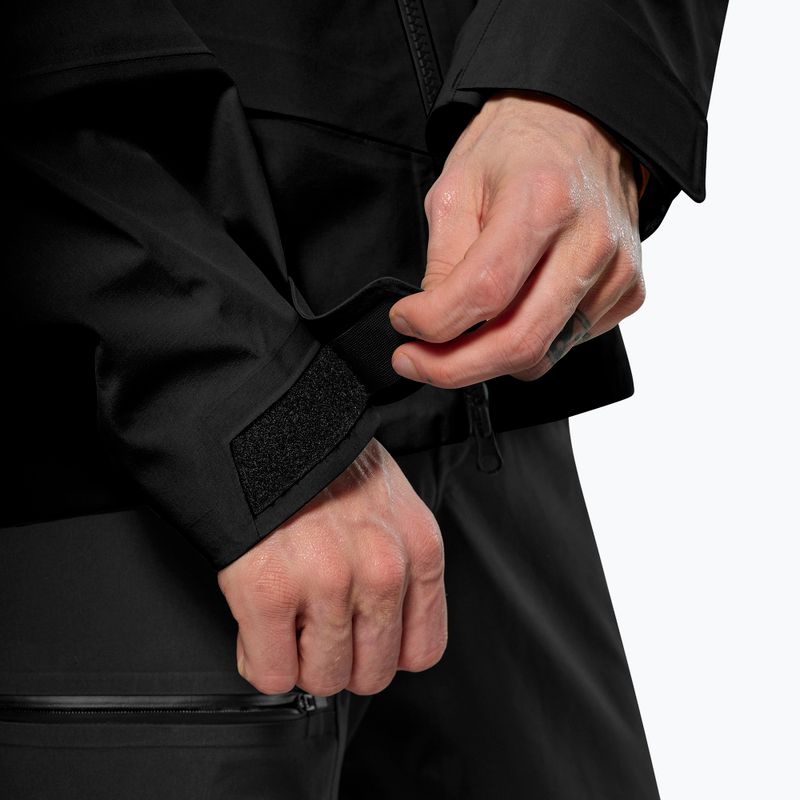 Pánska bunda do dažďa Salewa Ortles GTX 3L EPE black out 6