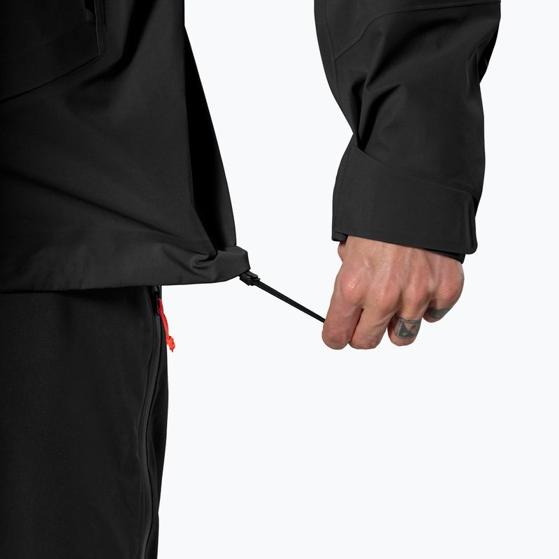 Pánska bunda do dažďa Salewa Ortles GTX 3L EPE black out 7