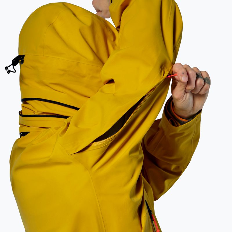 Pánska bunda do dažďa  Salewa Ortles GTX 3L EPE gold 4