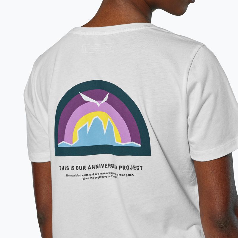 Dámske tričko Salewa Eagle Anniversary optical white 5