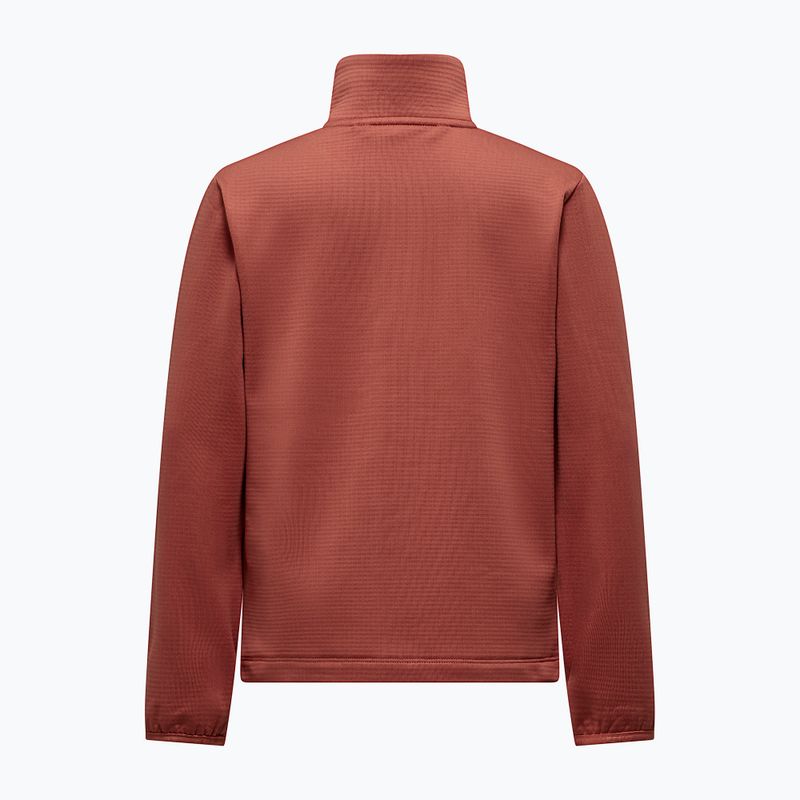 Detská trekingová mikina Salewa Cammino Polarlite etruscan red 2