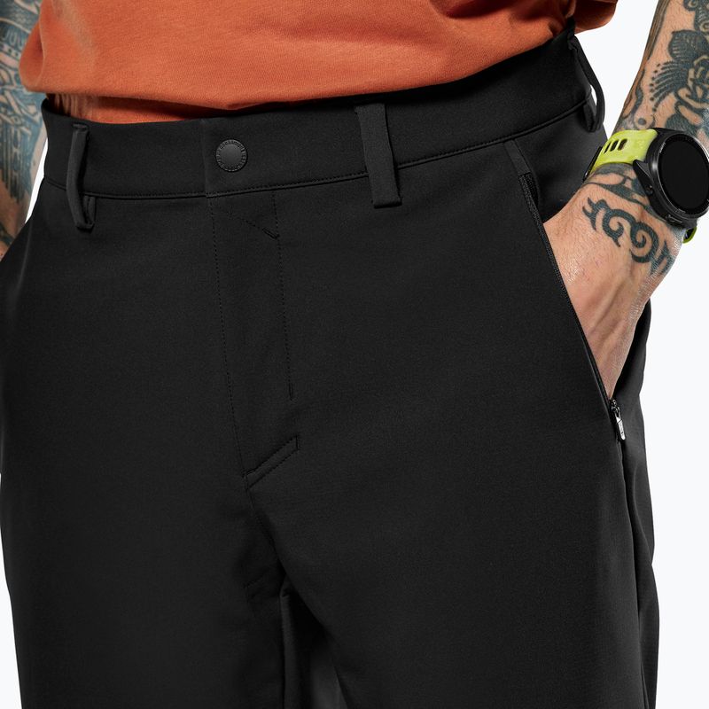 Pánske softshellové nohavice Salewa Puez Dolomia 2 black out 4
