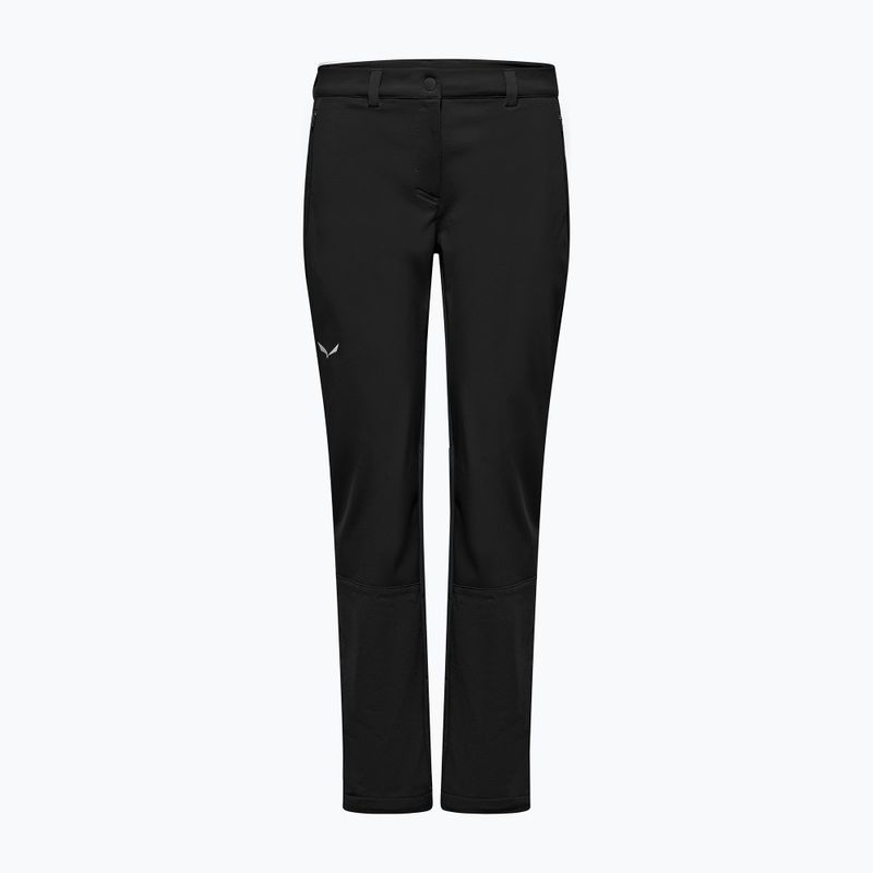Dámske softshellové nohavice Salewa Puez Dolomia 2 black out 7