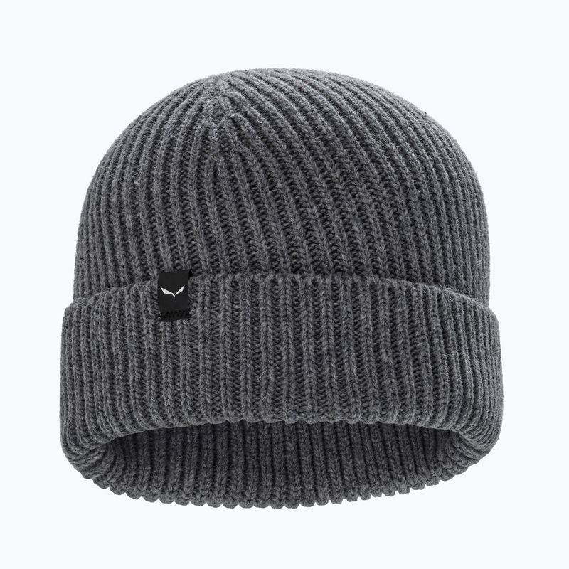 Zimná čiapka Salewa Re-Zebru Knit light grey melange