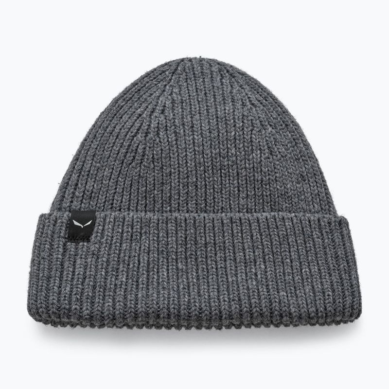Zimná čiapka Salewa Re-Zebru Knit light grey melange 2