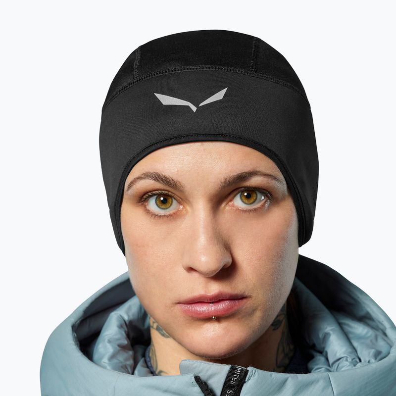 Zimná čiapka Salewa Ortles Beanie black out 2