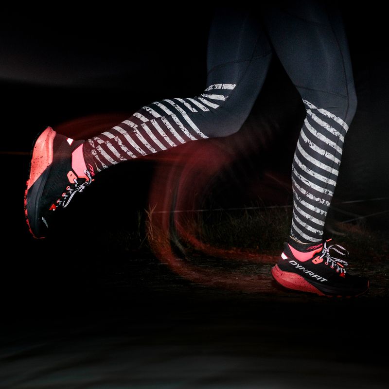 Dámske bežecké legíny DYNAFIT Trail Reflective black out 9