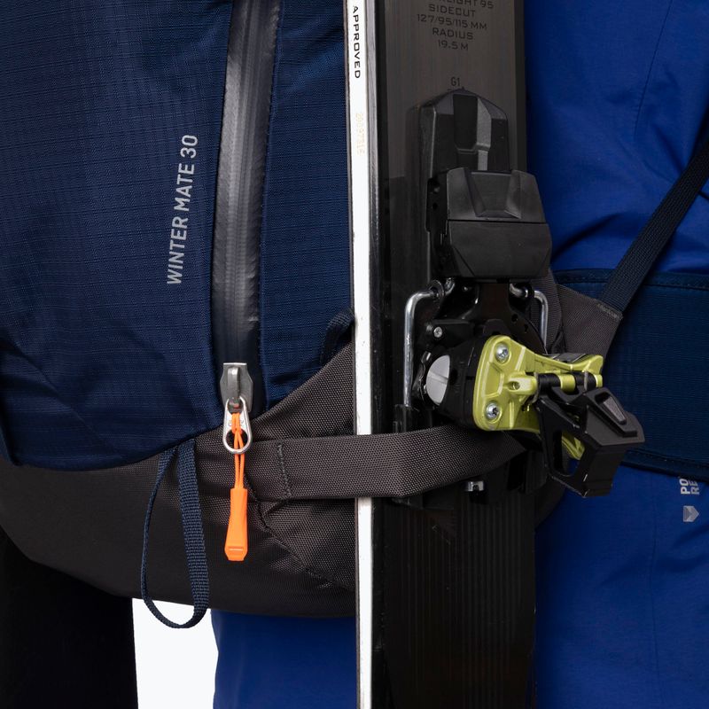 Pánsky trekingový batoh Salewa Winter Mate 30 l blue depth/black 7