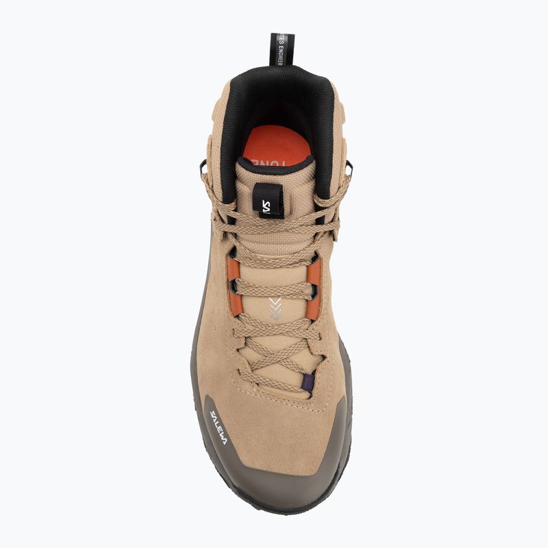 Pánske trekingové topánky Salewa Pedroc 2 Leather Mid PTX quicksand/bungee cord 5