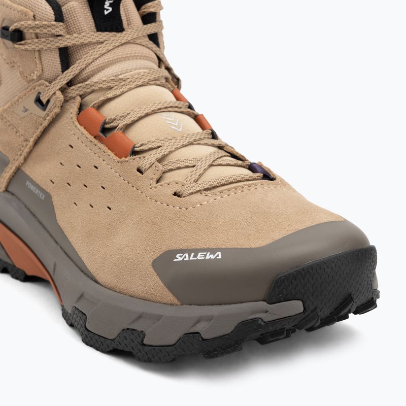 Pánske trekingové topánky Salewa Pedroc 2 Leather Mid PTX quicksand/bungee cord 7