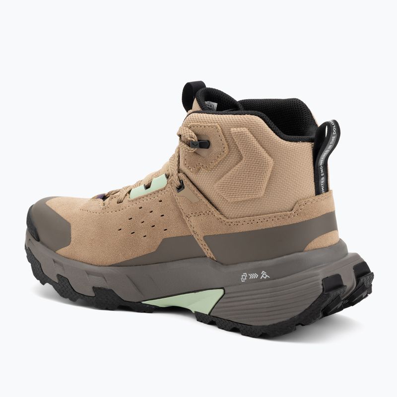 Dámske trekingové topánky Salewa Pedroc 2 Leather Mid PTX quicksand/bungee cord 3