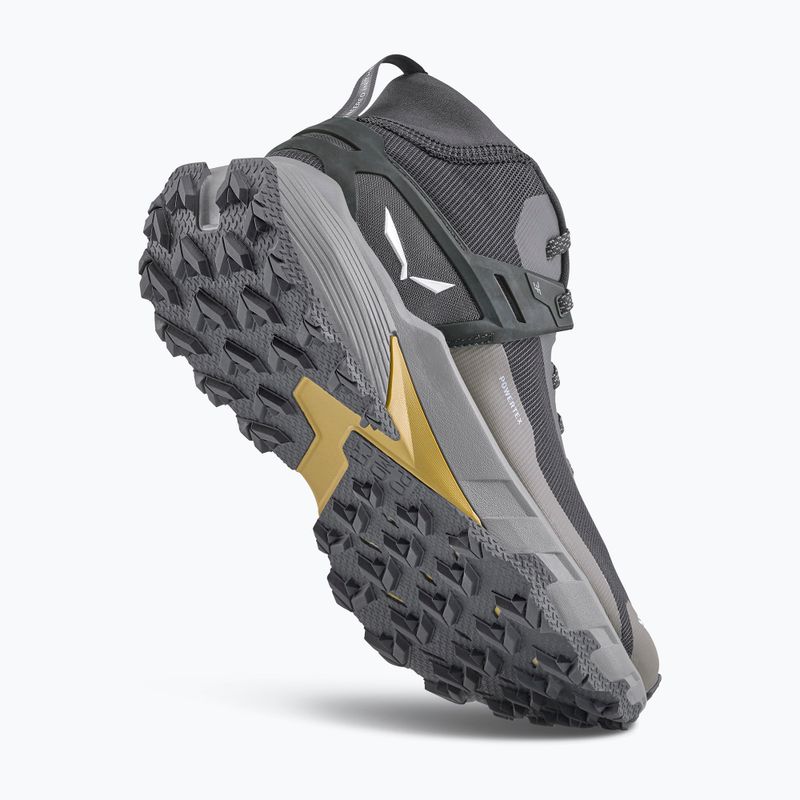 Pánske trekingové topánky Salewa Pedroc 2 Mid PTX black out/bungee cord 4