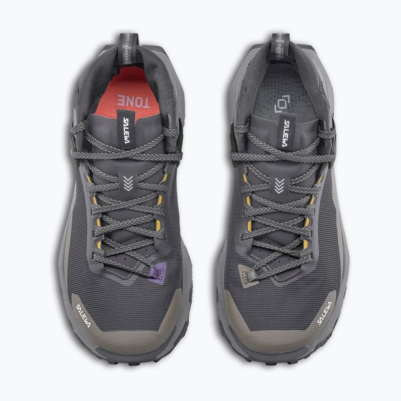 Pánske trekingové topánky Salewa Pedroc 2 Mid PTX black out/bungee cord 7