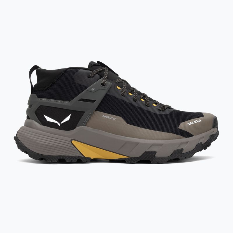 Pánske trekingové topánky Salewa Pedroc 2 Mid PTX black out/bungee cord 2