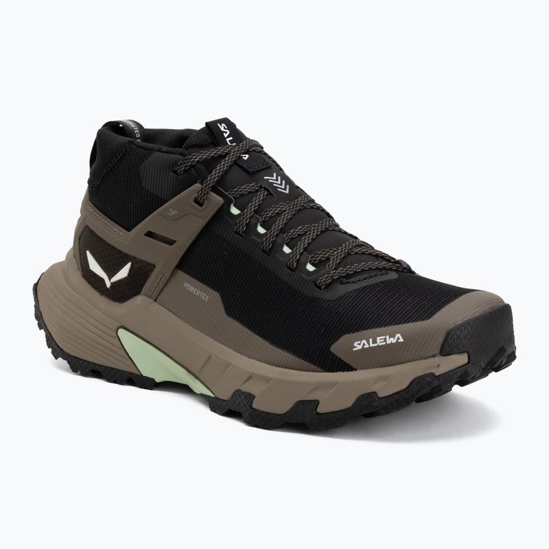Dámske turistické topánky Salewa Pedroc 2 Mid PTX black outbungee cord