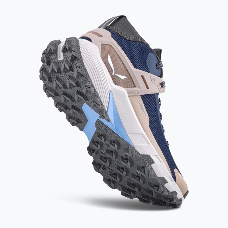 Dámske turistické topánky Salewa Pedroc 2 Mid PTX navy blazer/quicksand 2