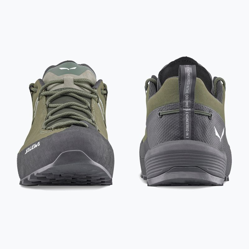 Pánske nástupové topánky Salewa Wildfire Leather 2 GTX faded green/black 10