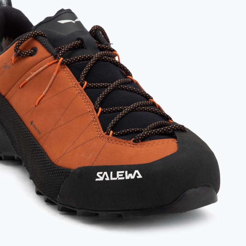 Pánske nástupové topánky Salewa Wildfire Leather 2 GTX bombay brown/black 7