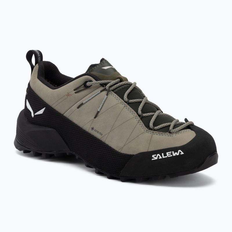 Dámske nástupové topánky Salewa Wildfire Leather 2 GTX shadow/black