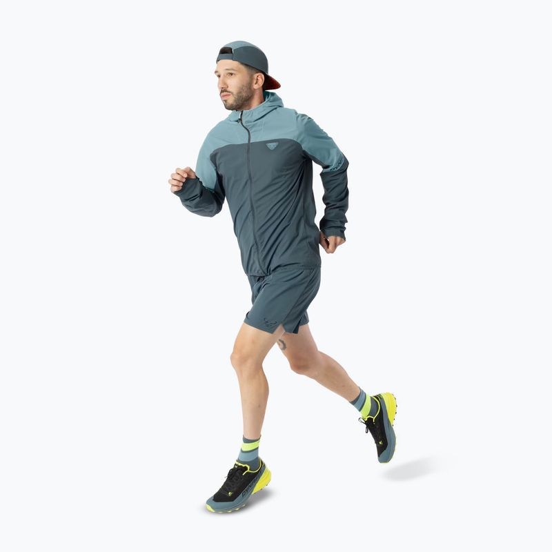 Pánska bežecká bunda DYNAFIT Alpine Wind smoke blue 2