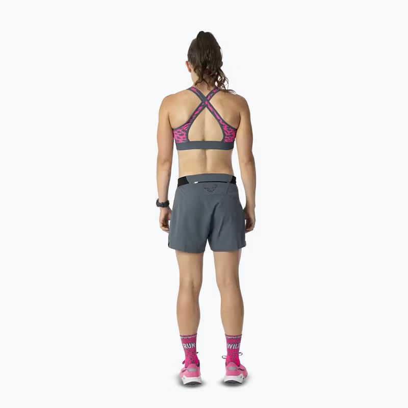 Fitness podprsenka DYNAFIT Alpine Graphic pink glo 3